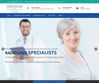 Vipcliniclouisville.com(Uterine fibroid embolization treatment Louisville) Screenshot