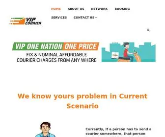 Vipcourier.in(VIP COURIER COMPANY) Screenshot