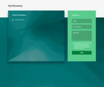 Vipdirectory.info(UNITY 3D DEVELOPMENT) Screenshot