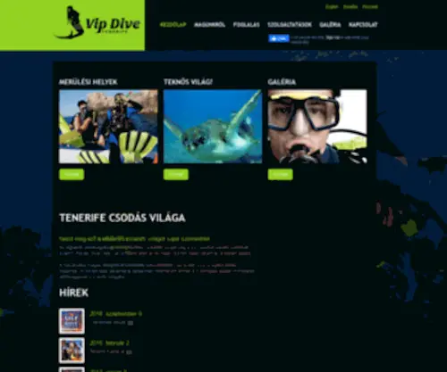 Vipdivetenerife.com(VIP Dive Tenerife) Screenshot