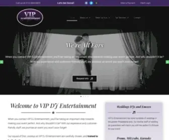 Vipdjentertainment.com(VIP DJ Entertainment) Screenshot