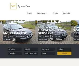 Vipdynamiccars.cz(Autobazar Dobruška) Screenshot