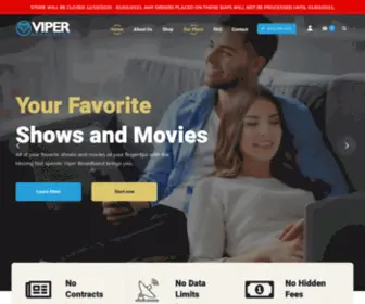 Viperbroadband.com(Viper Broadband) Screenshot