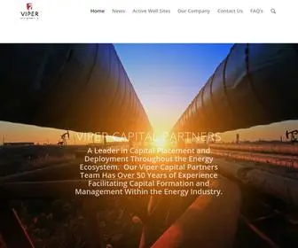 Vipercapitalpartners.com(Direct participation oil & gas well working interests (DPP)) Screenshot