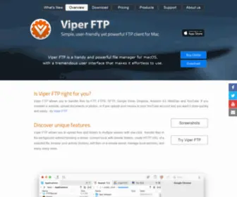 Viperftp.com(Viper FTP) Screenshot