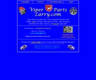 Viperpartslarry.com(Viper Parts) Screenshot