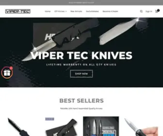 Vipertecknives.com(Shop OTF Knives & Pocket Knives) Screenshot