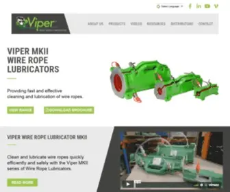 Viperwrl.com(Viper Wire Rope Lubricator) Screenshot