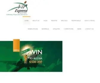 Vipexpressnigeria.com(Travel & Tourism Company) Screenshot