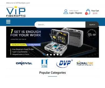 Vipfiberoptic.com(Fiber Optic Industry Experts Worldwide) Screenshot