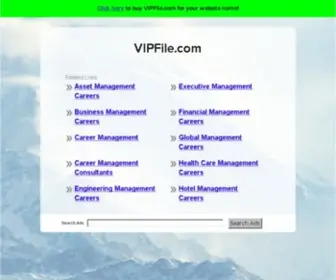 Vipfile.com(The Leading Files Site on the Net) Screenshot