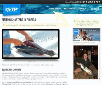 Vipfishingcharters.com(Fishing Charters) Screenshot