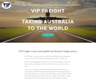 Vipfreight.com(VIP Freight) Screenshot