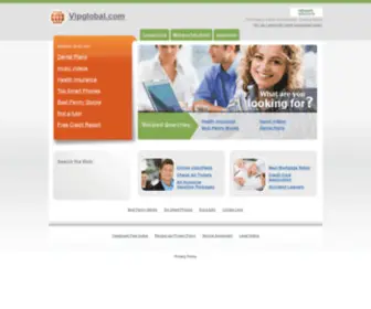 Vipglobal.com(Dit domein kan te koop zijn) Screenshot