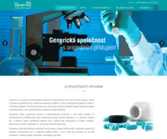 Vipharm.cz(Vipharm) Screenshot