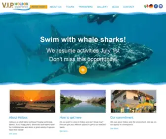 Vipholbox.com(Tourism Agency in Holbox) Screenshot