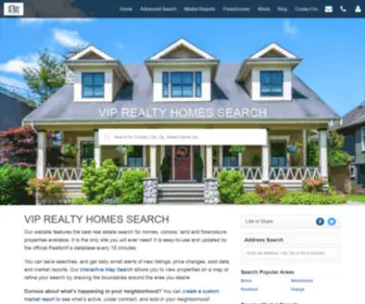 Viphomessale.com(VIP REALTY HOMES SEARCH) Screenshot