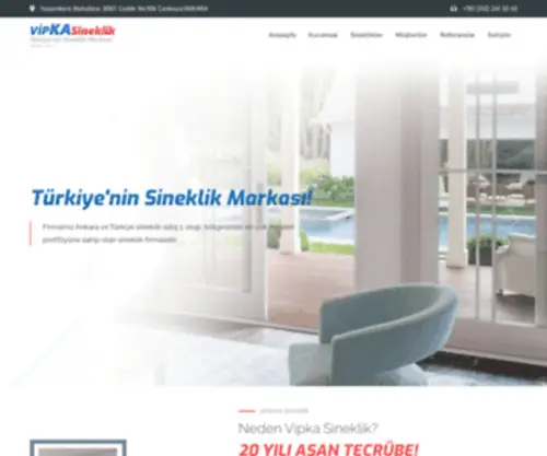 Vipkasineklik.com(Ankara Sineklik) Screenshot