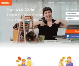 Vipkid.us(Teach English Online) Screenshot