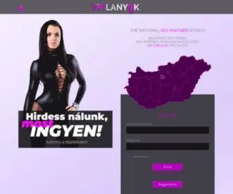 Viplanyok.hu(ViP Lányok) Screenshot