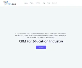Viplcrm.com(Just another WordPress site) Screenshot