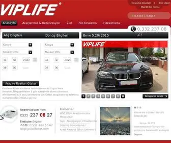 Viplifecar.com(Konya Vip Life Rent A Car) Screenshot