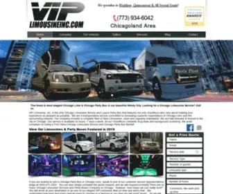 Viplimousineinc.com(Vip Limousine Inc) Screenshot