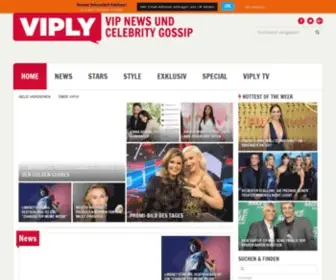 Viply.de(Das VIP Magazin) Screenshot