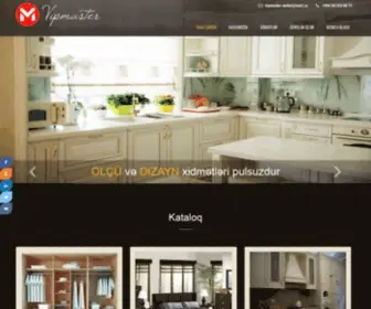Vipmaster.az(VİP Master mebel firmasının saytı) Screenshot