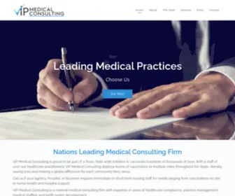 Vipmedicalconsulting.com(VIP Medical Consulting) Screenshot