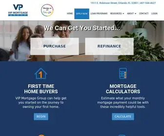 Vipmortgagegroup.com(VIP Mortgage Group) Screenshot