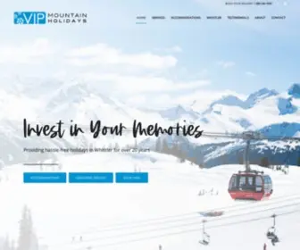 Vipmountainholidays.com(VIP Mountain Holidays) Screenshot