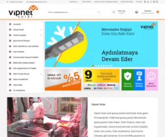 Vipnetsolar.com.tr(Vipnet) Screenshot