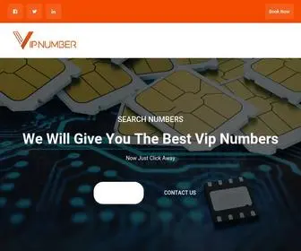 Vipnumbersite.co.in(VIPNumbers) Screenshot