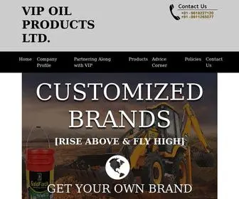 Vipoils.in(VIP OIL PRODUCTS LTD) Screenshot