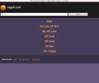 Vipp8.com(网站长标题) Screenshot