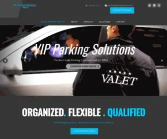 Vipparkingsolutions.com(Valet Parking) Screenshot