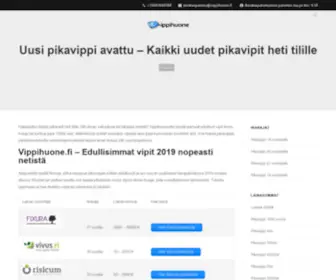 Vippihuone.fi(TÄNÄÄN] Hae pikavippi heti netistä) Screenshot