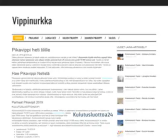 Vippinurkka.fi(PARAS PIKAVIPPI] ✅ Hae pikavippi netistä 50) Screenshot