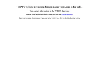 Vipps.com(VIPP is a distributor of calculators and software) Screenshot