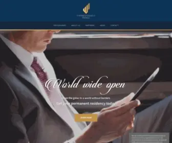 Vipresidency.com(Open the gates to a world without borders) Screenshot