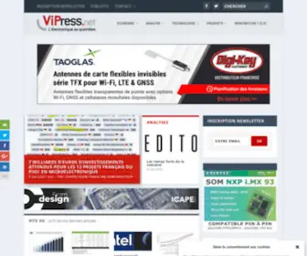Vipress.net(Electronique) Screenshot
