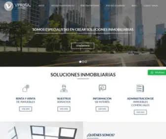 Viprosa.com.mx(Soluciones Inmobiliarias) Screenshot