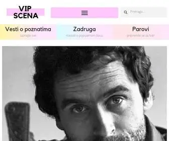 Vipscena.com(Vesti o poznatima Srbija) Screenshot