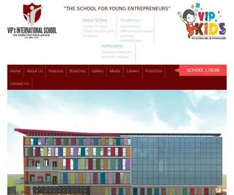 Vipseducation.com(VIP's International School) Screenshot