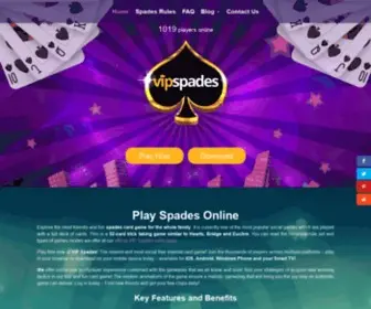 Vipspades.com Screenshot