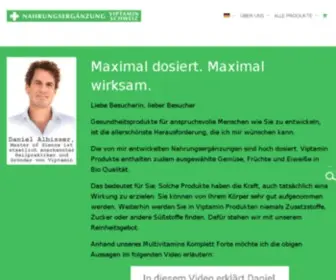 Viptamin.com(Viptamin Vitalstoff Manufaktur) Screenshot