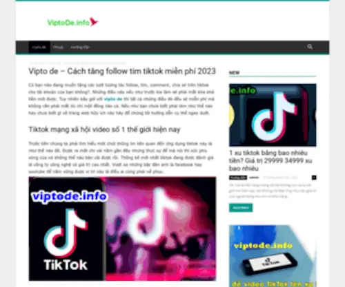 Viptode.info(Vipto de) Screenshot