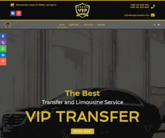 Viptransfer.ba(Turizam, Prevoz) Screenshot