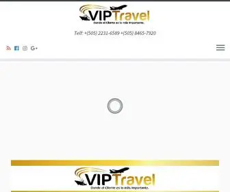 Viptravel.com.ni(Agencia de Viajes) Screenshot